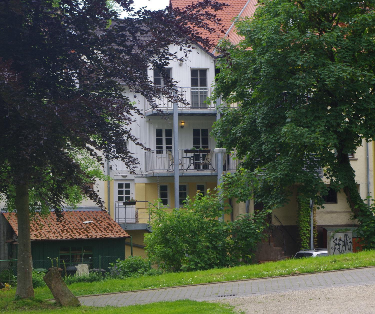 Ferien-Wohnung Am Menzer-Park Неккарґемюнд Екстер'єр фото